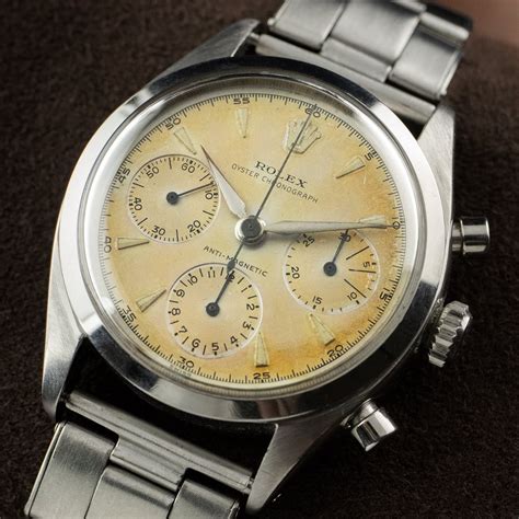 rolex chronograph pre-daytona 6234 quadrante argento|vintage Rolex chronograph.